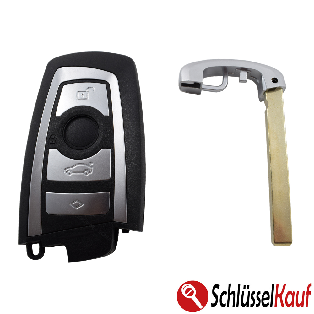 Auto Schlüssel Gehäuse+Rohling passend für BMW F10 F11 F20 F25 F30 F31 F80  E84