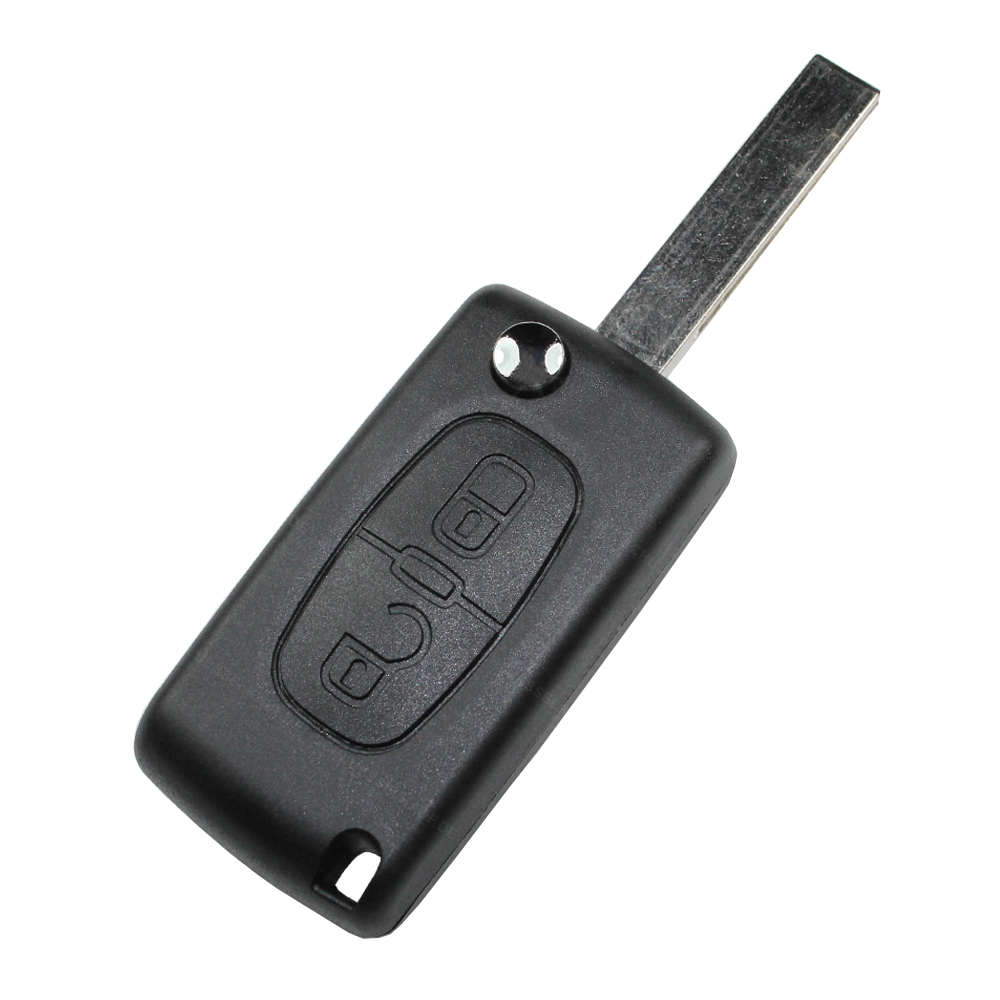 KONIKON Autoschlüssel Gehäuse Schlüsselgehäuse 2 Tasten + 2X